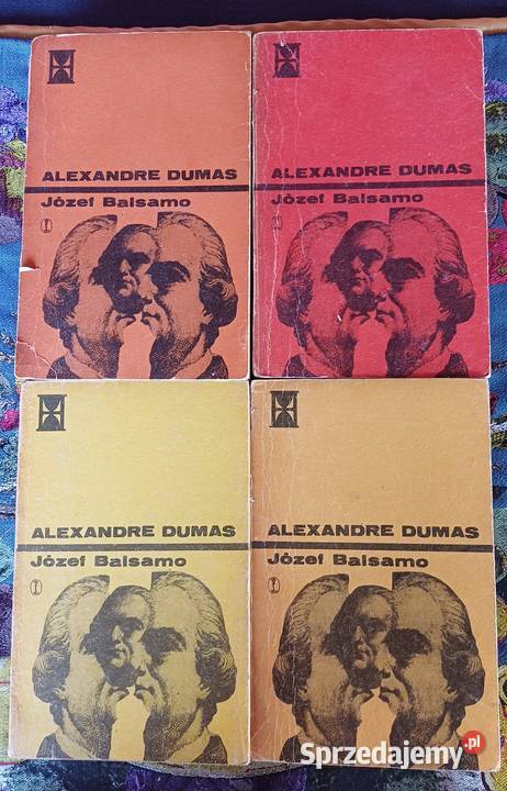 Józef Balsamo Alexandre Dumas 4 tomy Kraków
