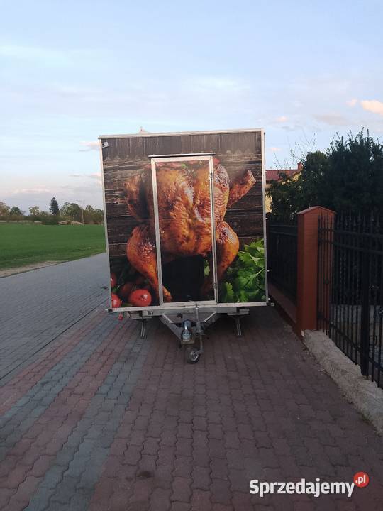 Przyczepa gastronomiczna do wynajęcia Wieniec sprzedam