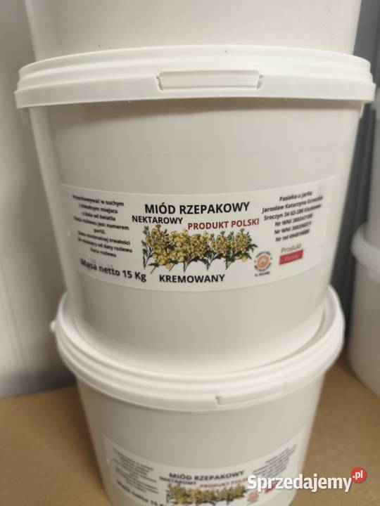 Miód rzepakowy kremowany 15