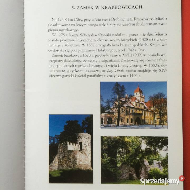 2139 Zamki i Pałace Odrą Antykwariat Szczecin