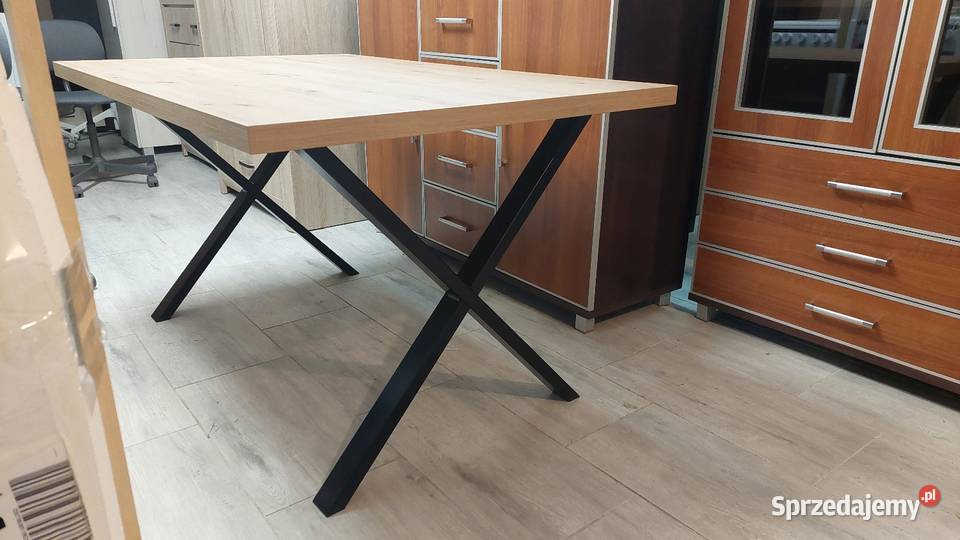 Stół nierozkładany w stylu loft 140cm Poznań