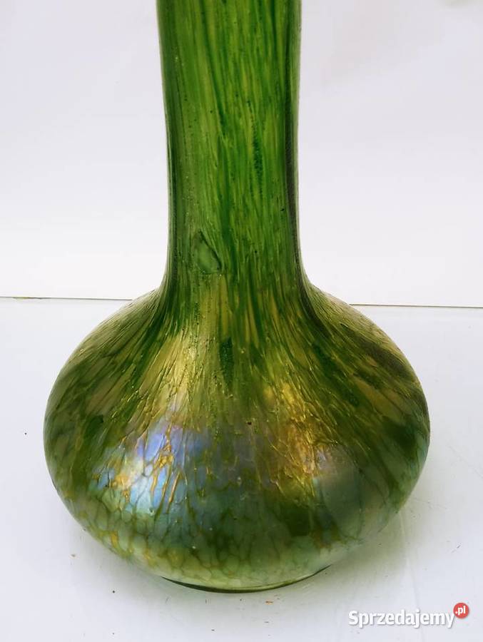 Loetz Wazon Iryzujące Szkło Loetz Secesja Nowa Sól