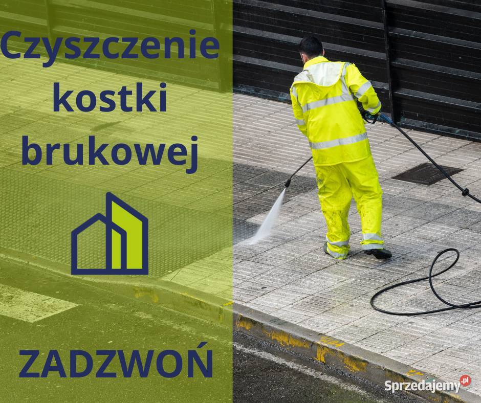Czyszczenie kostki brukowej okazja zadzwoń Warszawa