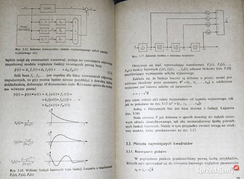 Automatykaukłady liniowe Identyfikacja Tom 2 P Rok wydania 1983 Pozostałe Chełm