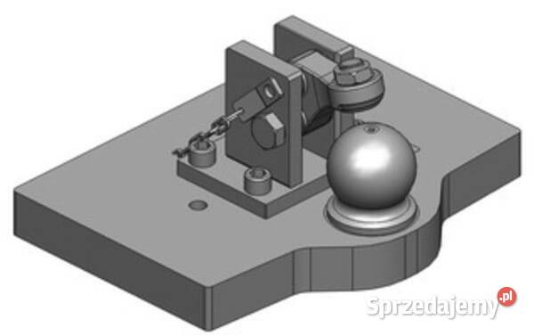 Płyta nośna zaczepu K80 305 mm 009609070A01 Kamionna