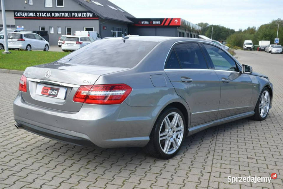 Mercedes E 220 pakiet AMG 22 cdi 170 automat Samochody osobowe Kęty