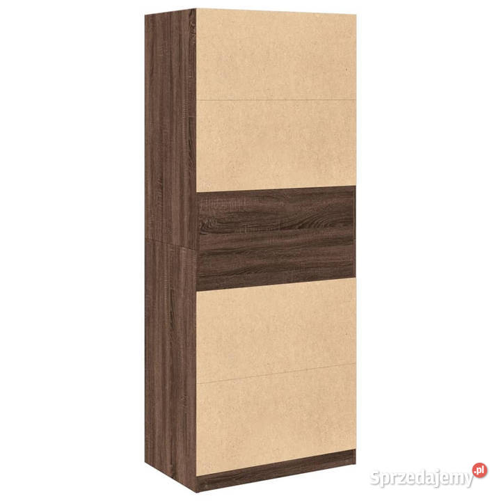 Szafa brązowy dąb 80x50x200 materiał mazowieckie Warszawa