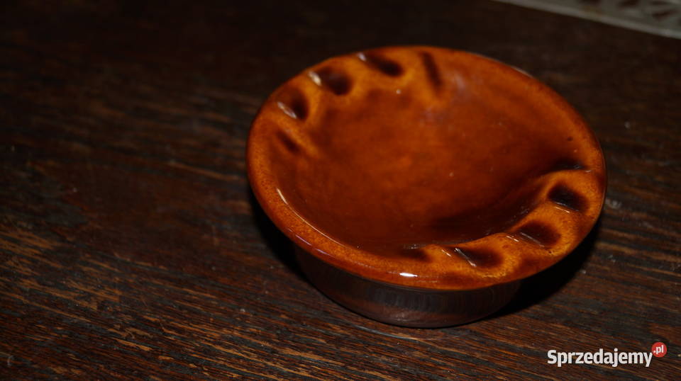 2 popielniczki z PRL Mirostowice i Pruszków