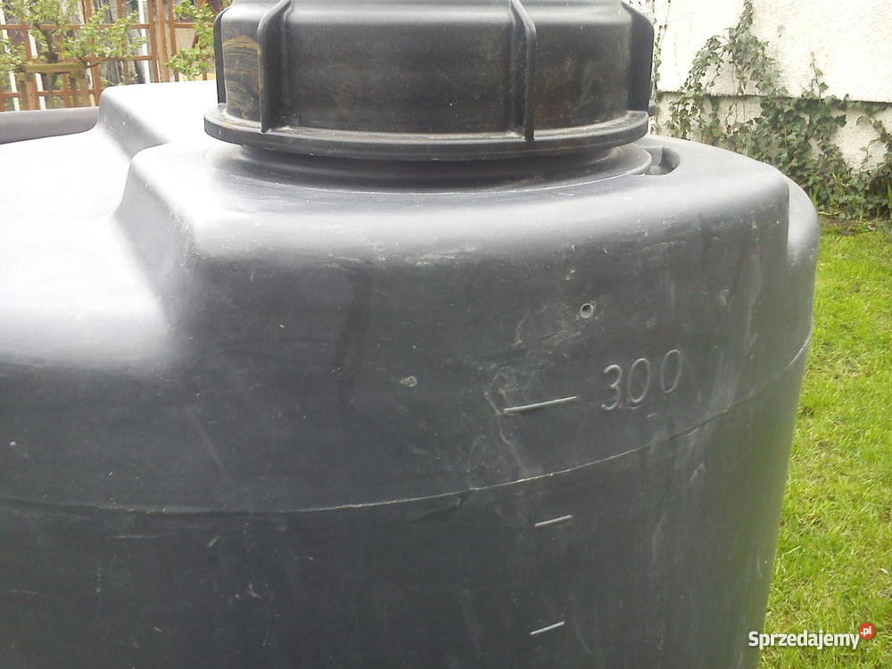 Beczka 300L masywna czysta 1 Do deszczówki zasto Nawadnianie