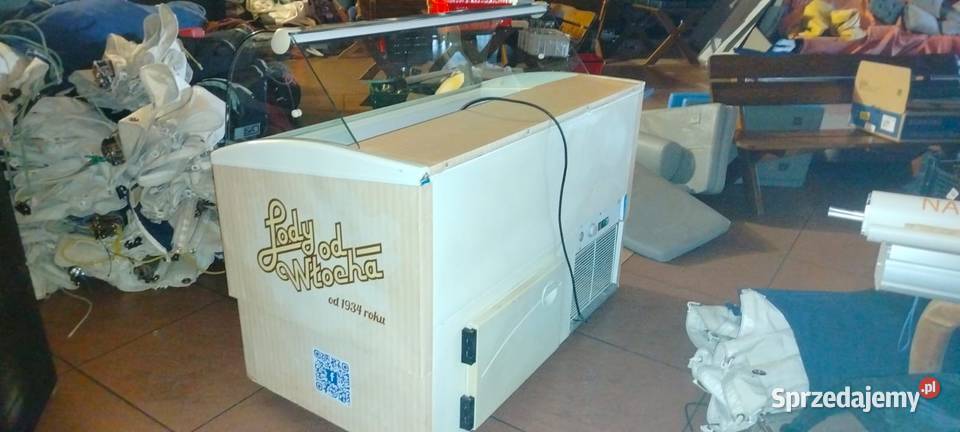 Witryna do lodów rzemieślniczych ekspozycyjna Giżycko