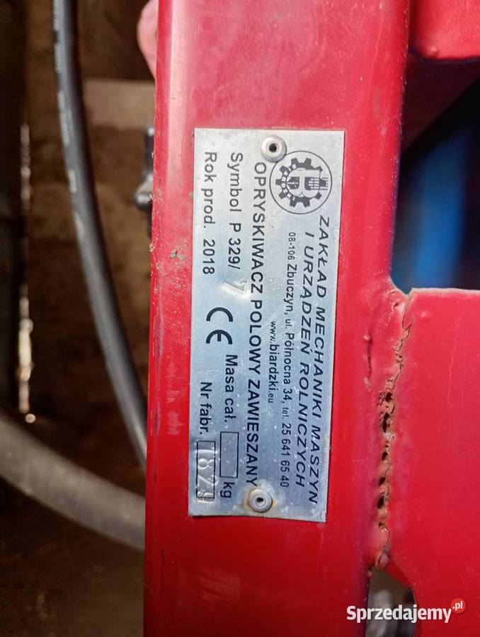 Opryskiwacz Biardzki 15m 800l nie Ursus Zetor nieuszkodzony Wilczyn
