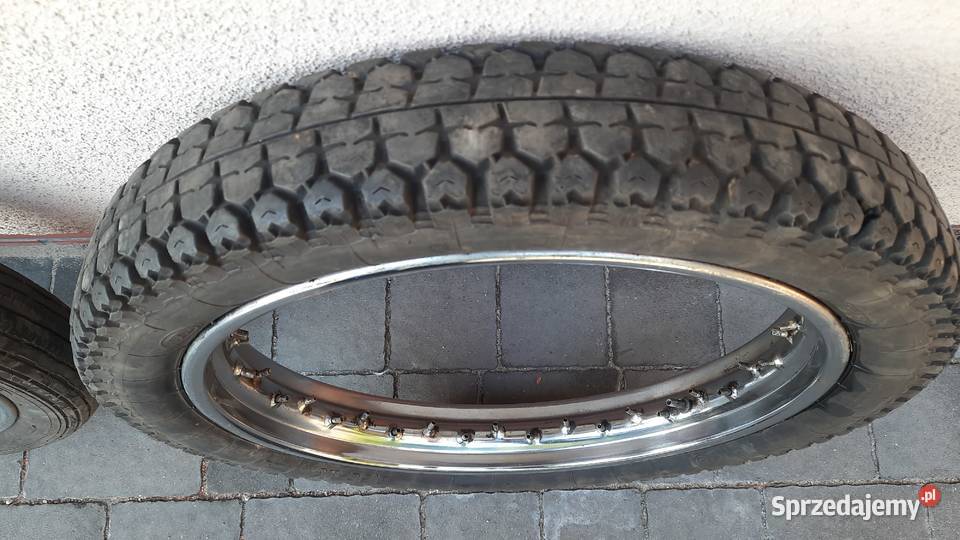 Koło Felga obręcz opona Jawa CZ 2 Kraków