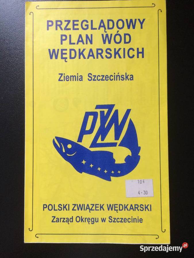 196 Plan Wód Wedkarskich Ziemia Szczecińska Szczecin
