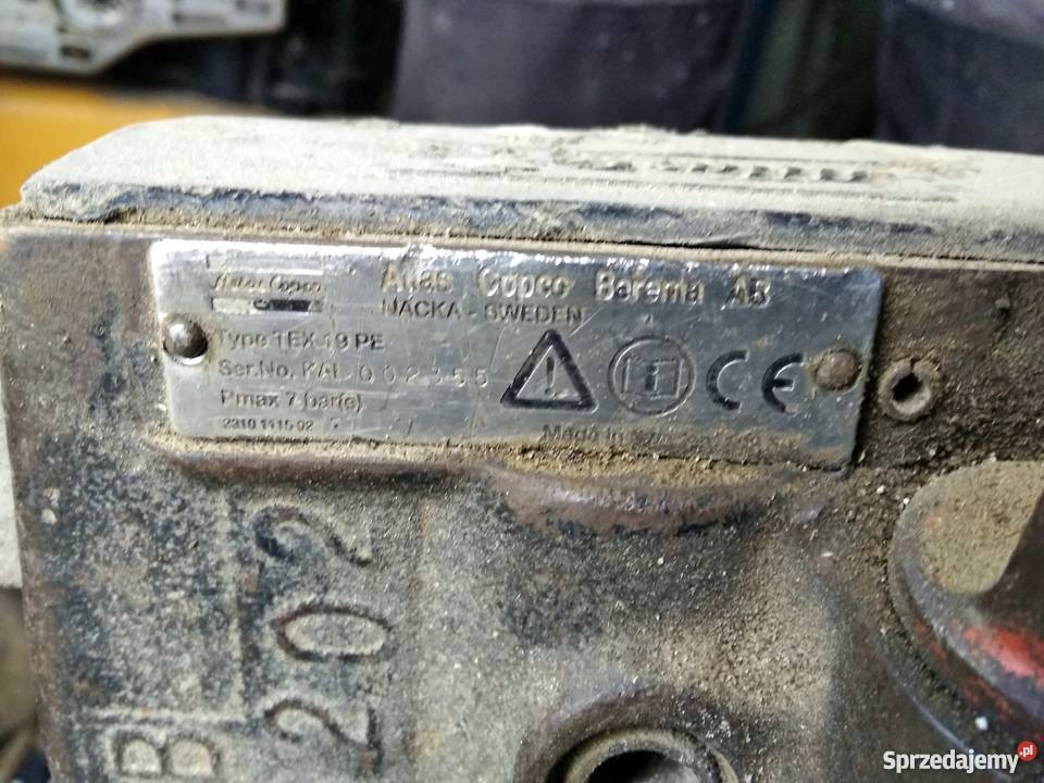 Młot pneumatyczny Atlas Copco TEX 19 PE dolnośląskie Wrocław