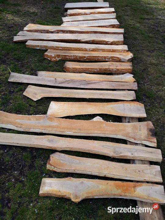 Deski brusy tarcica foszty wiśnia wiśniowe Susiec