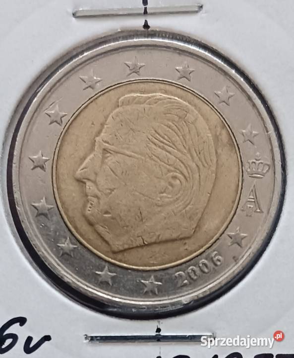 2 Euro Belgia 2006 r Skrętka rzadkość wielkopolskie
