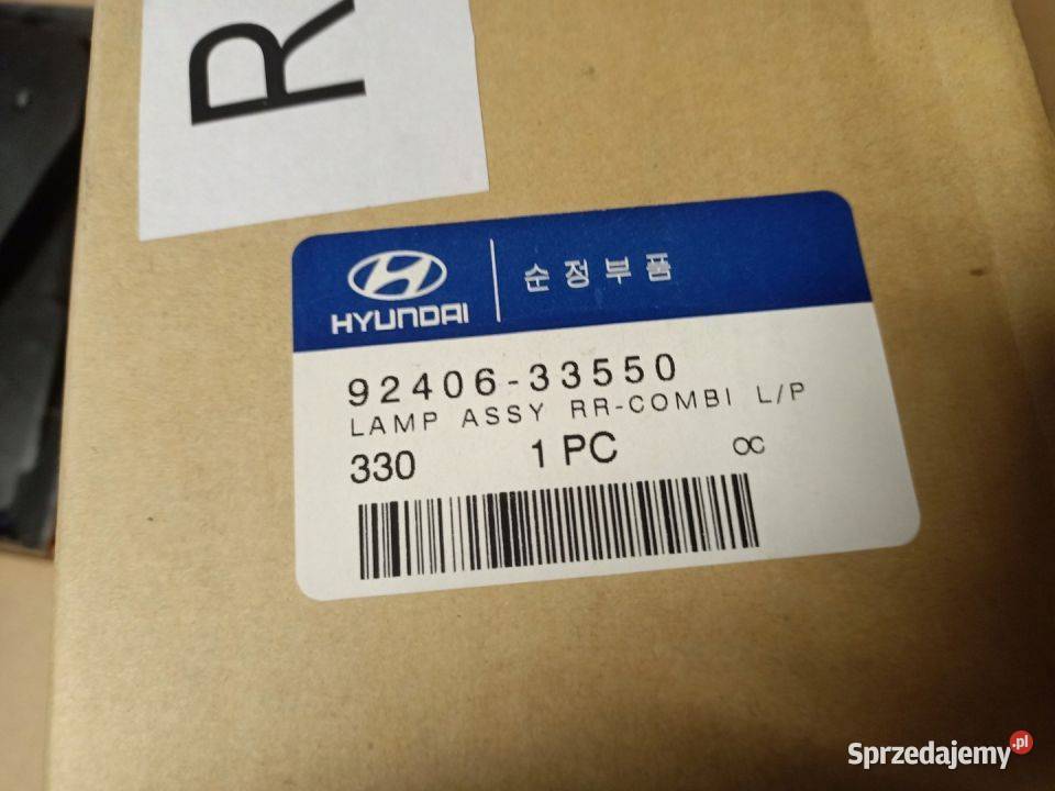 LAMPA TYŁ TYLNA PRAWA HYUNDAI SONATA 19911993 Skarżysko-Kamienna