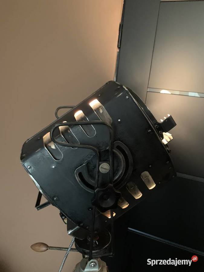 Lampa loft podłogowa lata 70 teatralna wielkopolskie