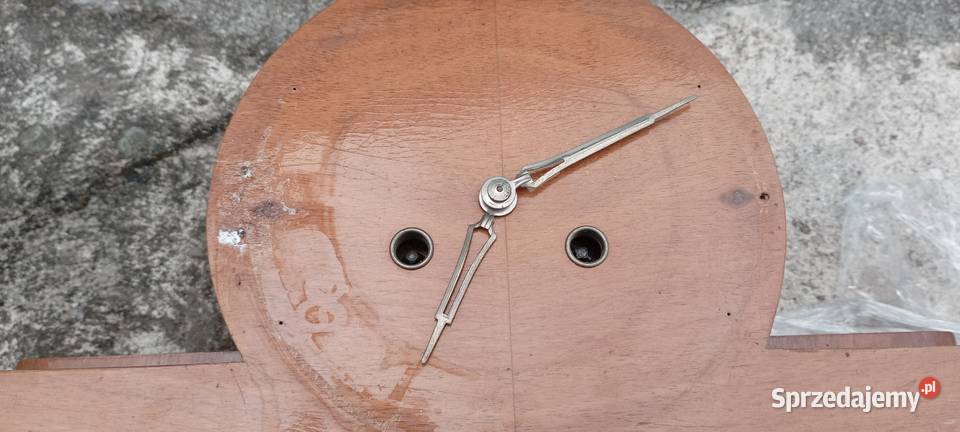 Zegar kominkowy Metron zdolnych Pozostałe Antyki, Sztuka, Kolekcje Żary