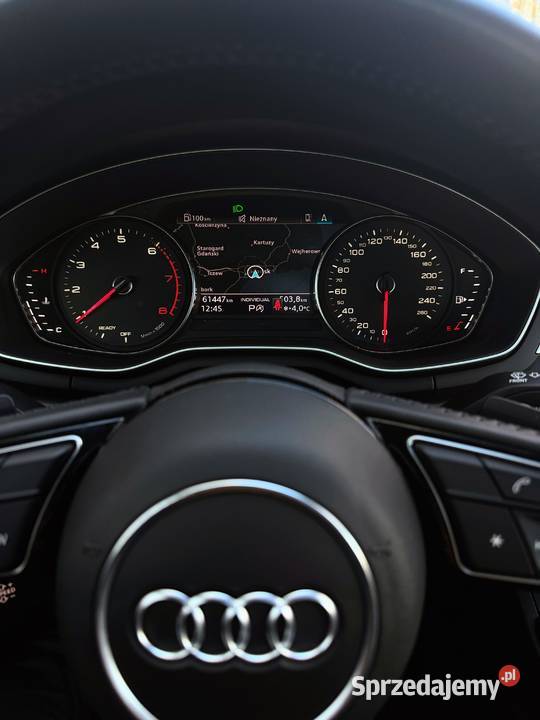 Audi A4 B9 FL 2020 20 TFSI 265 Quattro S line pomorskie Gdańsk