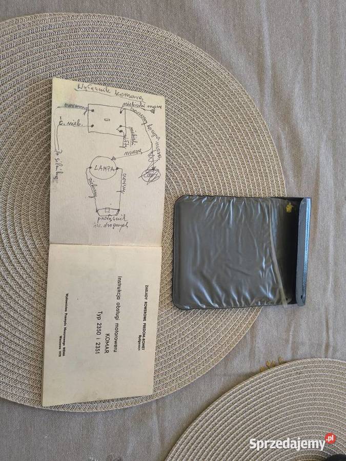 Instrukcja obsługi komar 2350 2351 Romet Rzeszów