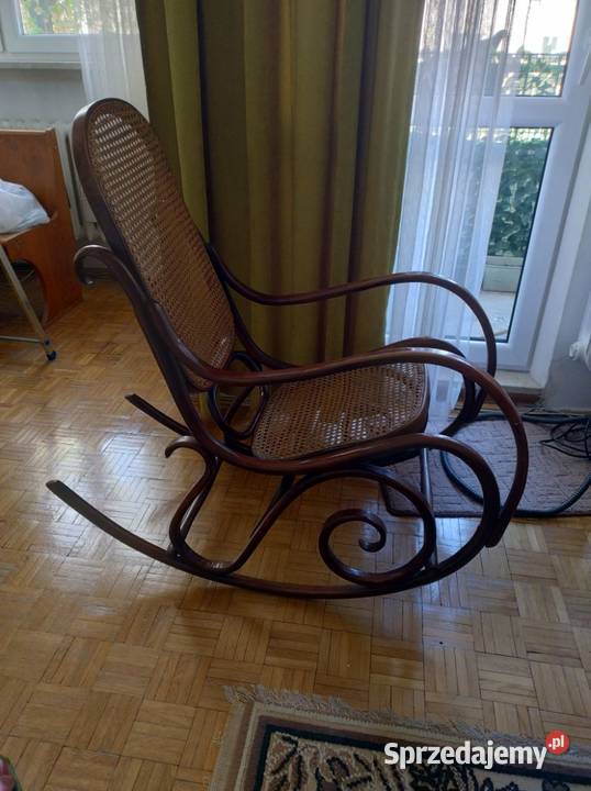 Fotel bujany w stanie Warszawa
