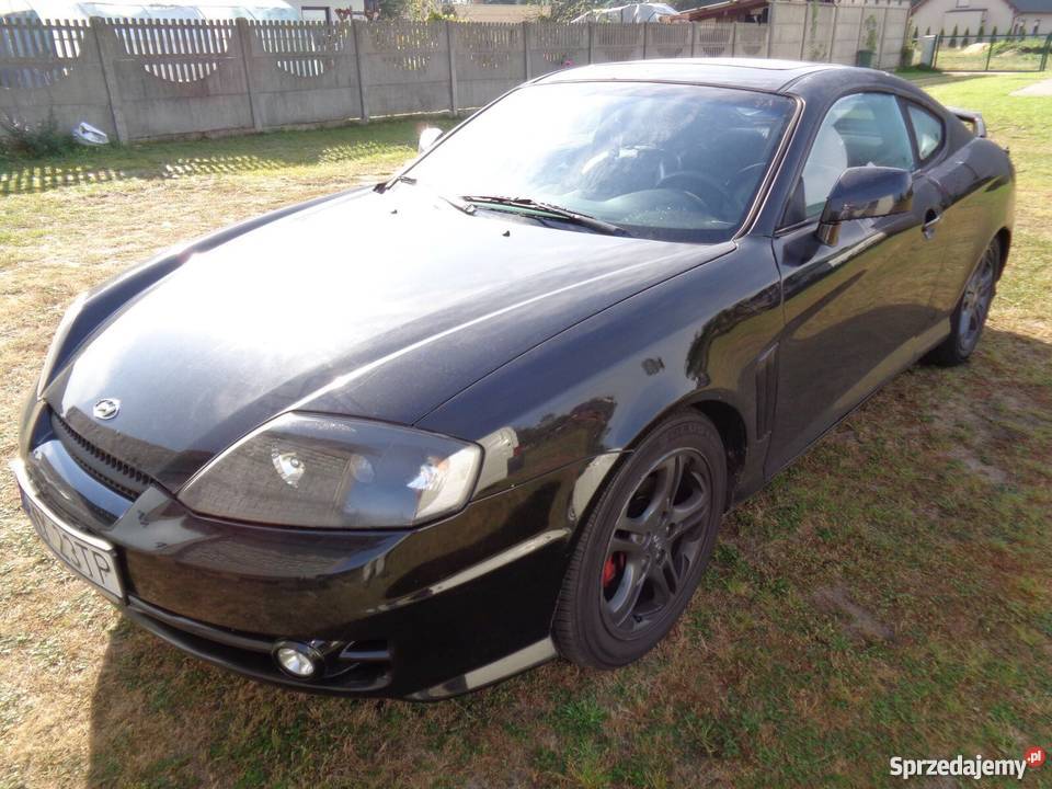 Hyundai Coupe Tiburon 27V6 Gas szyberdach Coupe Myślibórz
