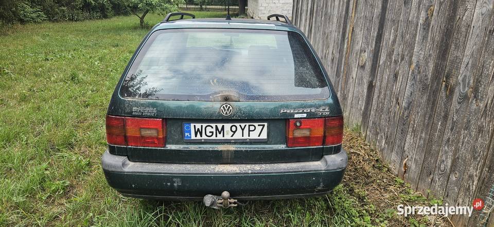 PROJEKT VW Passat B4 KOMBI 19 TDI 110 HAK Rok produkcji 1995 Majdan Ostrowski