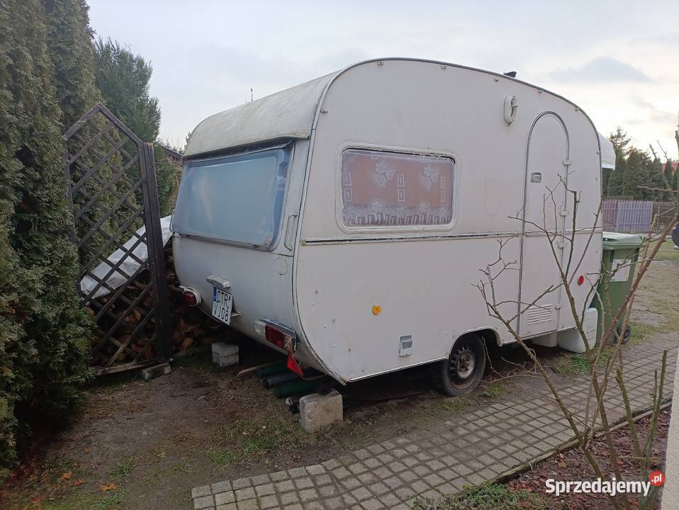 Przyczepa kempingowa zarejestrowana 750