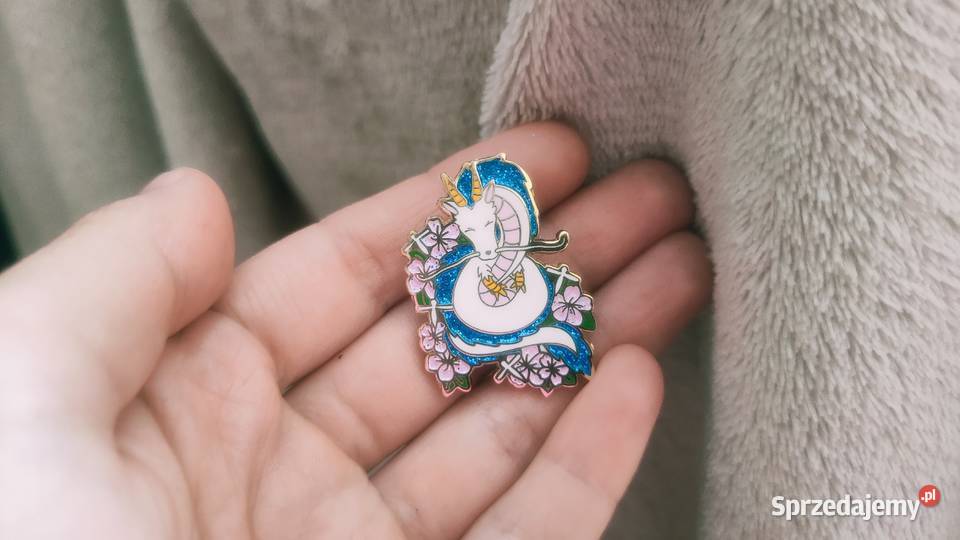 Pin przypinka broszka smok ze smokiem Haku w Dla kobiet Tarnowskie Góry