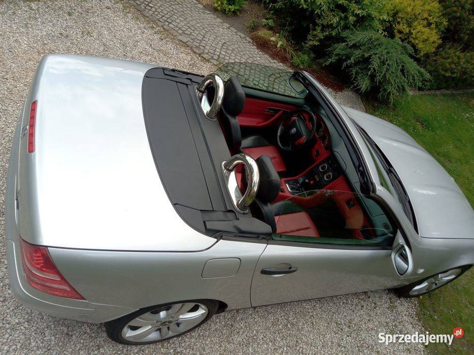 Kabriolet Merc SLK 23 benzgaz automat ABS kujawsko-pomorskie Brzozówka