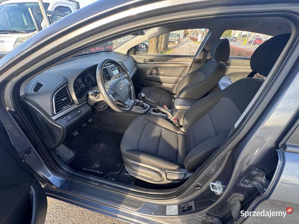 Hyundai Elantra VI 16 Benzyna 2017 Zadbany Klima Częstochowa