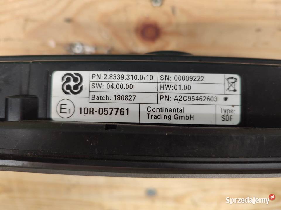 Zegary Licznik DeutzFahr 6125 TTV 00009222 Wilkowo sprzedam