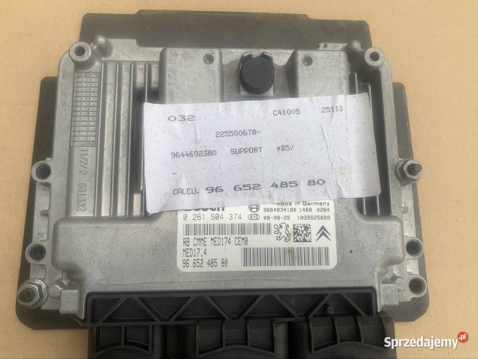 9665248580 komputer sterownik silnika 16vti Szczecin