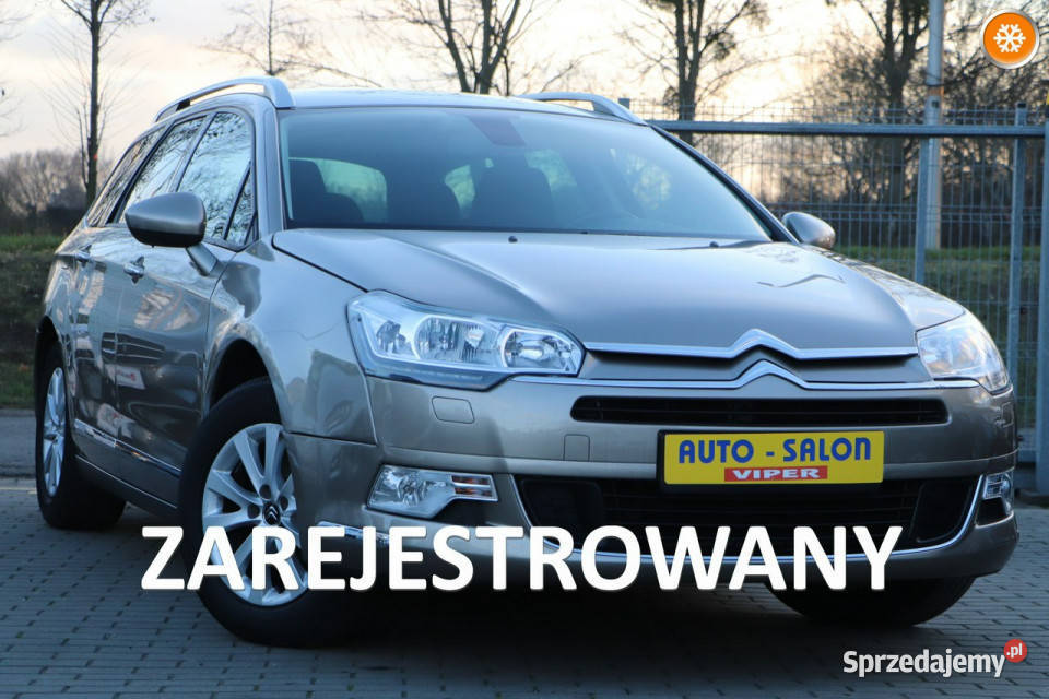 Citroen C5 Klimaalutempomatzarejestrowany III wielofunkcyjna kierownica Opole