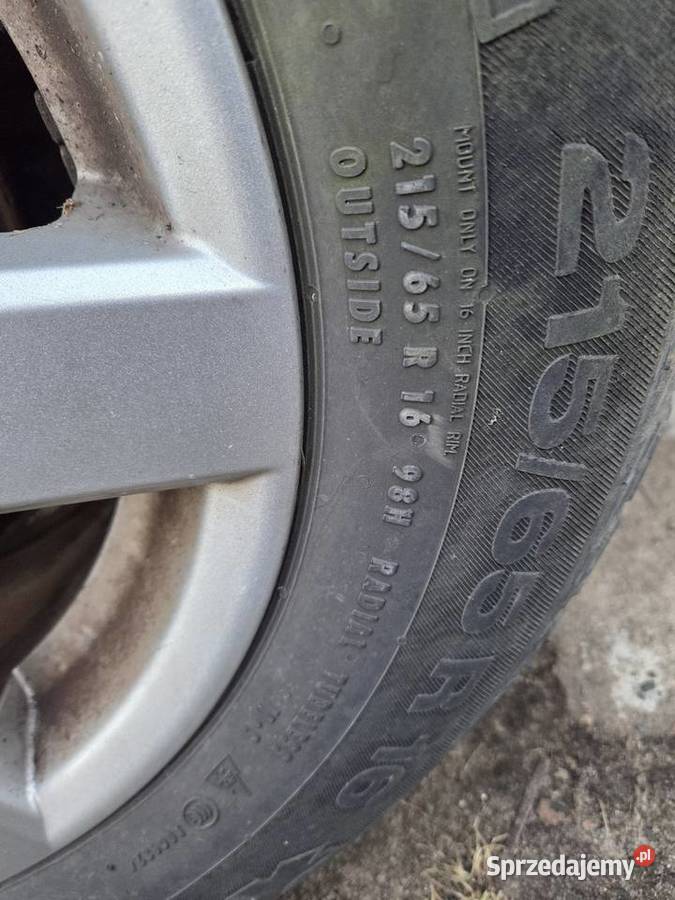 FELGI 16 Z OPONAMI CHRYSLER TOWN COUNTRYDODGE GC wielkopolskie Kawnice