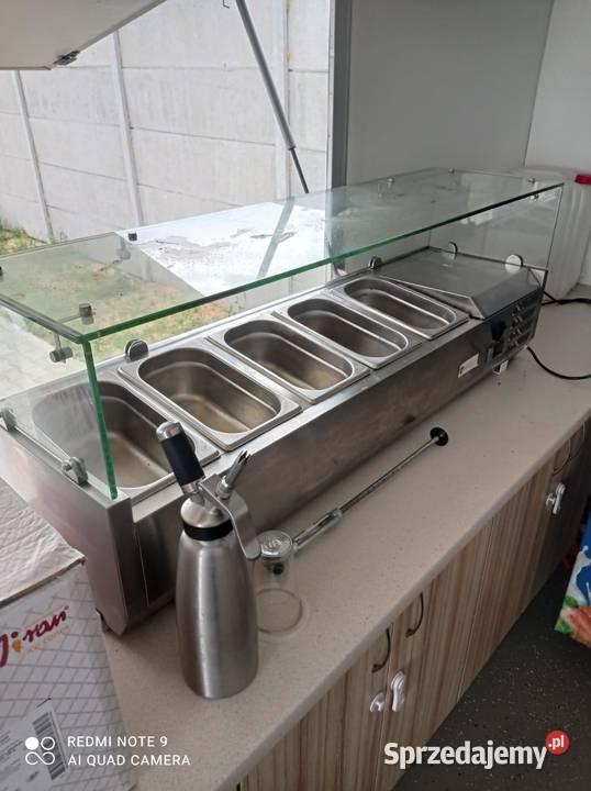 Gotowy biznes Przyczepa z lodami goframi granitą Warszawa