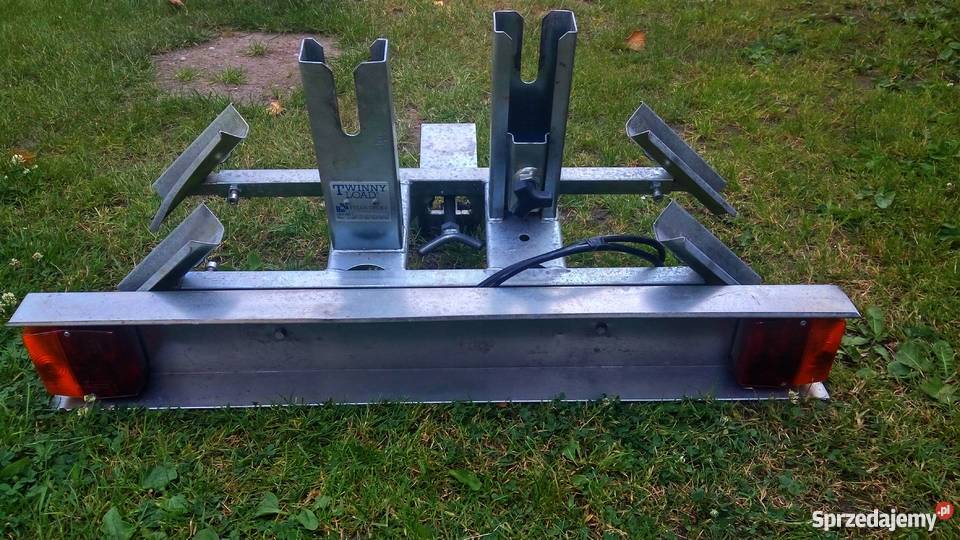 Bagażnik rowerowy montowany na hak Łódź