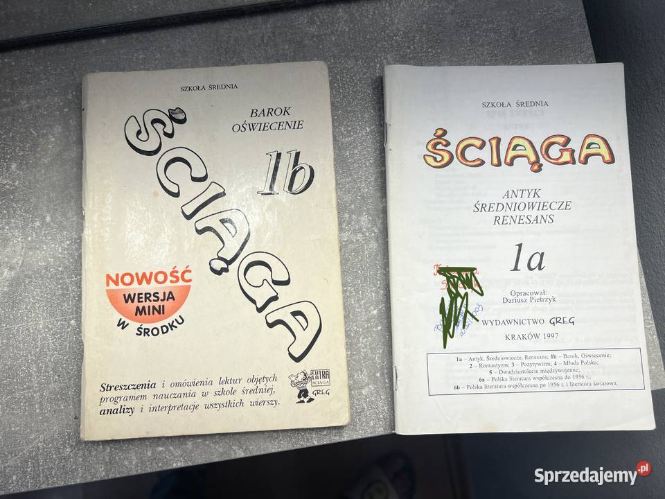 Ściąga 1a1b34 Greg 19971999 Książki naukowe i popularnonaukowe Jasło