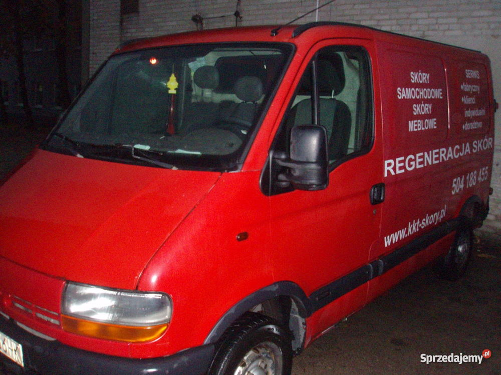 Renault Master 2000 r Czerwony Krótki Niski 210