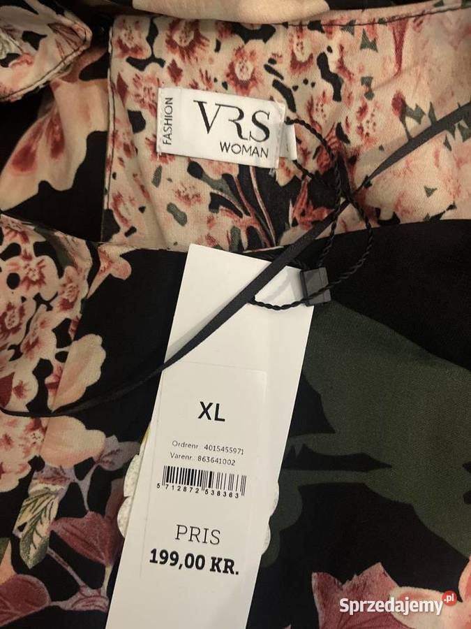 Vrs woman modny wzór kwiaty floral nowa hit 42 Choszczno