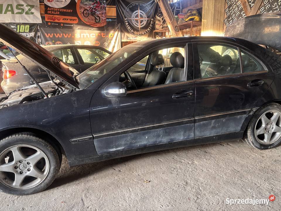 Maska przednia Mercedes W 203 C klasa pokrywa osobowe Kosianka-Boruty