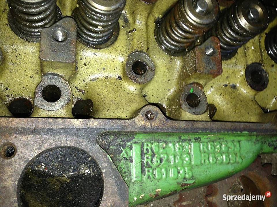 Głowica silnika 6359 T John Deere kombajn 970 Do kombajnów wielkopolskie Przedecz