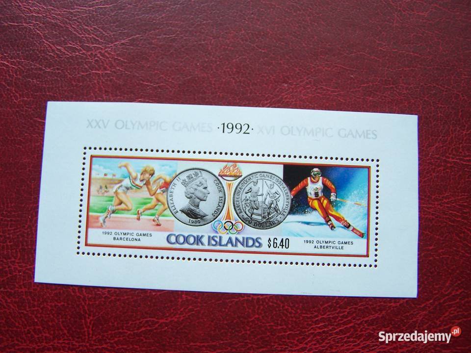 Wyspy Cooka 1992 MNH Sport Olimpiada Barcelona Tychy