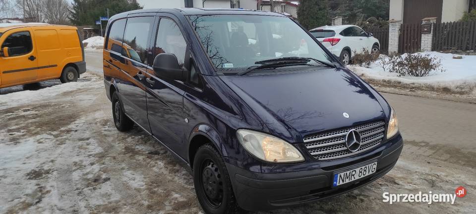 Mercedes Vito W639 22CDI 109 bez rdzy niski Van / Minibus