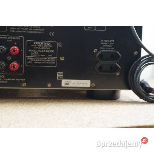 Onkyo TXSV535 amplituner AV stereo 51 z RDS