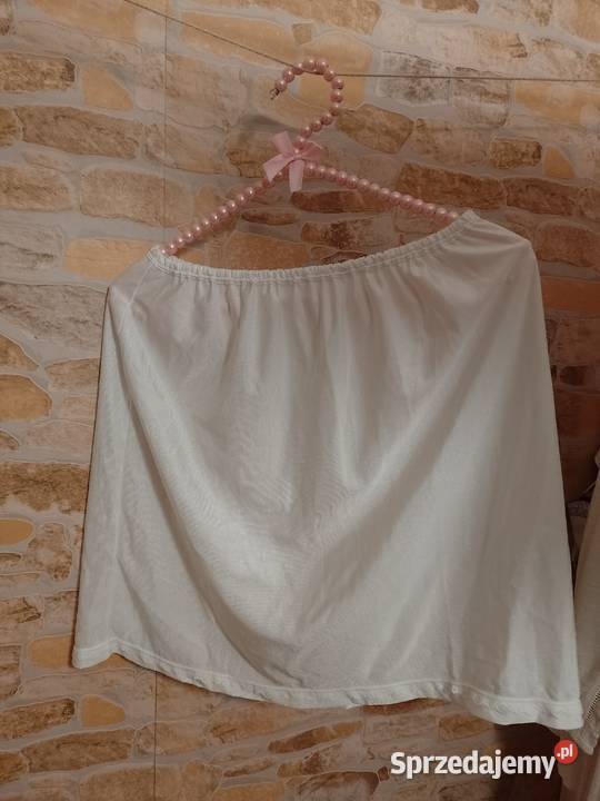 42XL Biała półhalka halka z Londynu Kraków