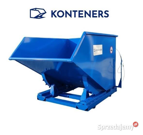 Kontener samowyładowczy 1m3 1000 L KOLEBA ZŁOM Grudziądz