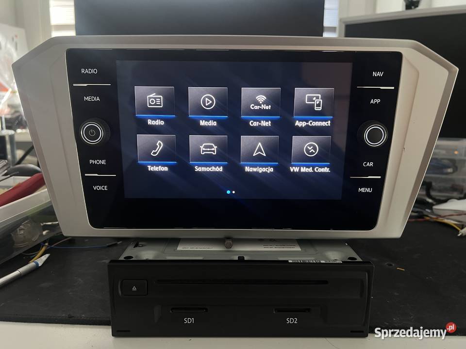 Radio Nawigacja Passat b8 CarPlay Android auto osobowe Puławy