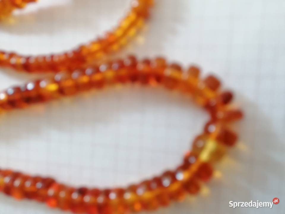 Naszyjnik Bursztyn Vintage podlaskie